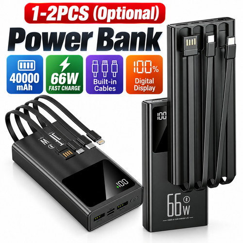 66w portatil 40000mah usb - portatil,